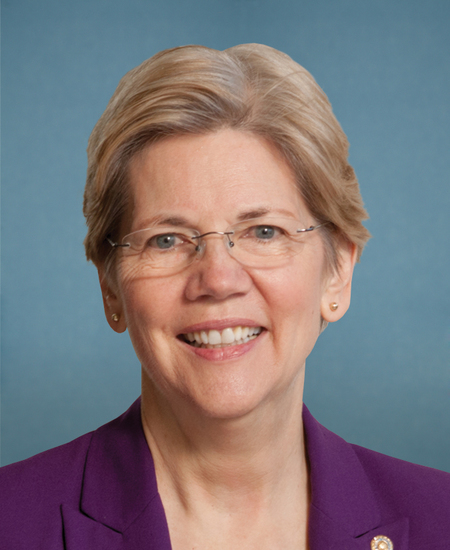 Official portrait of WARREN, ELIZABETH