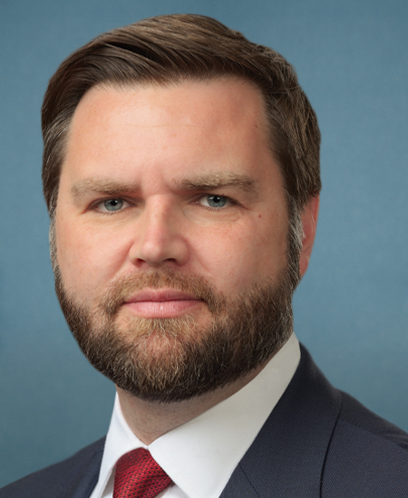 Official portrait of VANCE, J D