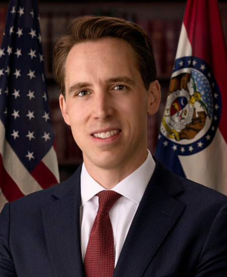 Official portrait of HAWLEY, JOSHUA DAVID SEN